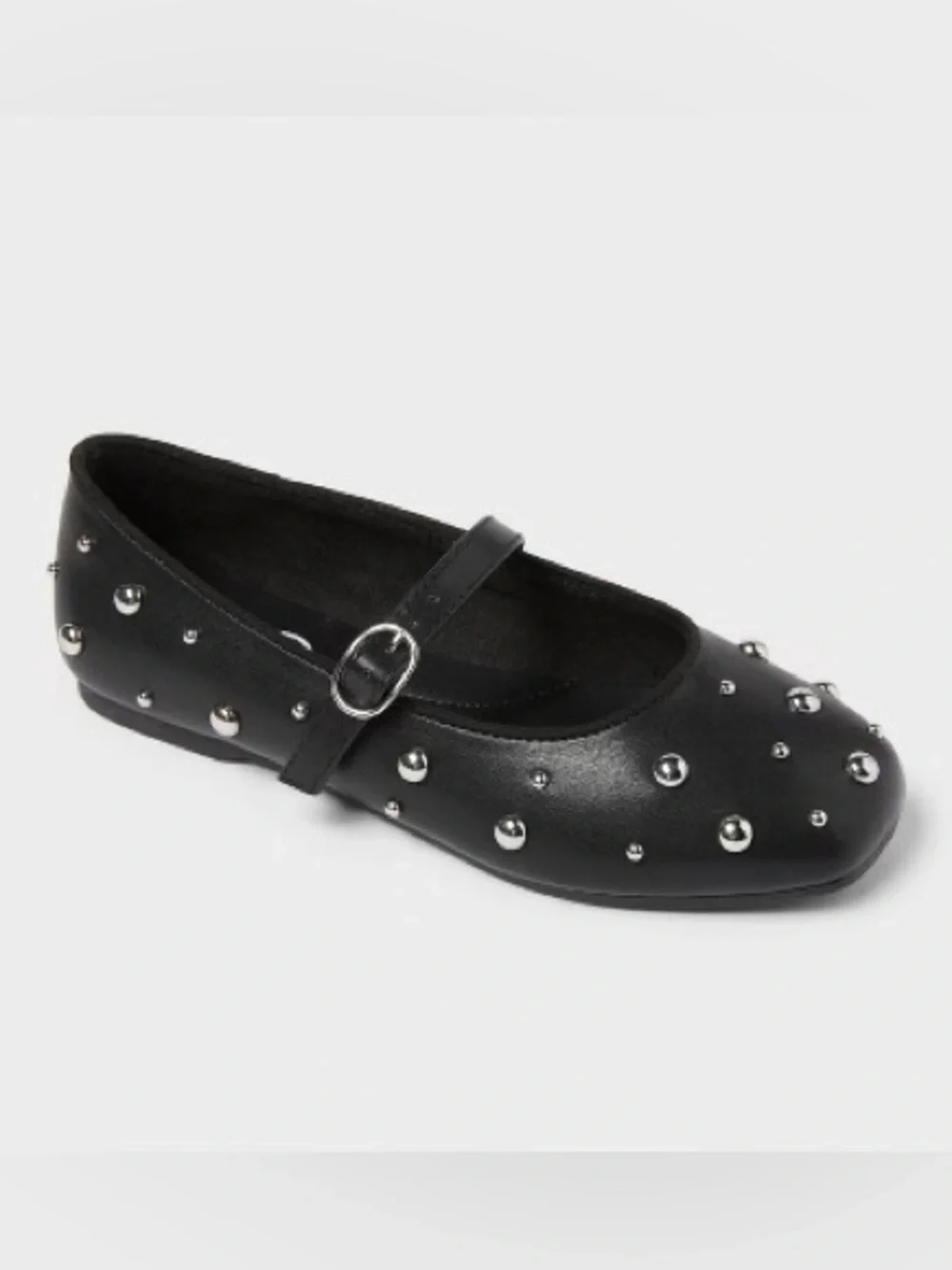 Art Class Girls' Madison Studded Ballet Flats Size 2